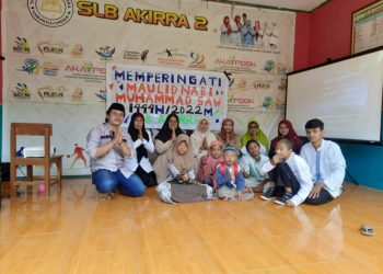 Memperingati Maulid Nabi Muhammad SAW di SLB Akirra 2